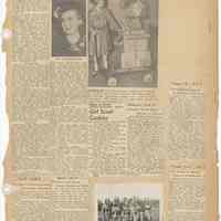          leaf 29 front: newsclippings, 1952, 1953
   