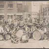 Digital image of photo of the Hoboken Playgrounds Field Band, Hoboken, no date, circa 1900-1915.