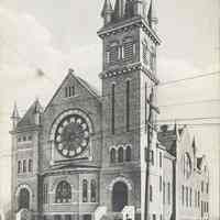 Postcard: First Presbyterian Church, West Hoboken, NJ
