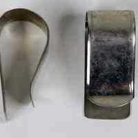          two paper spring clips or clamps.
   