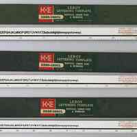          Leroy templates 3240-100CL, 3240-120CL, 3240-140CL
   