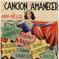         Sinatra film poster: La Cancion del Amanecer (Belgian French title - Reveille for Beverly.) Columbia Pictures, 1943; Belgium release ca. 1946? picture number 3
   