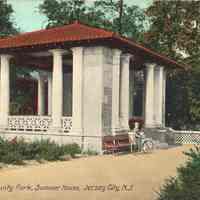 Postcard: Hudson County Park, Jersey City, NJ