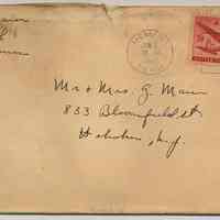 Letters dated 1947 from Lt. George R. Maier, U.S.N.R., Memphis, Tenn., to his parents, Mr. & Mrs. George Maier, 833 Bloomfield St.