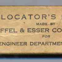          top of container sleeve with printing
   