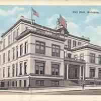 Postcard: City Hall, Hoboken, NJ