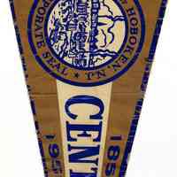 Pennant from the 1955 City of Hoboken Centennial celebration, Hoboken, [1955].