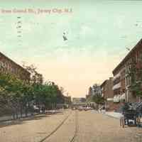 Postcard: Grove St., Jersey City, NJ