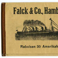          Ticket wallet with passport: Falck & Co., Hamburg; Hungarian passport of Joseph Lzel (Loazil?; Louzil?), 1914. picture number 11
   