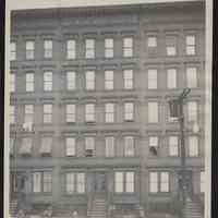 B&W photo of apartment building at 923 Park Avenue, Hoboken.