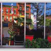 Postcard: "Hoboken Light and Geometry: Selections. Photographs by Peter Ziebel." HHM upper gallery exhibition, 2010.