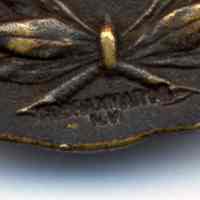          detail reverse: maker's mark
   