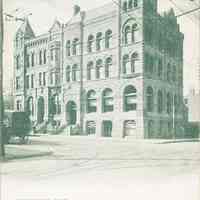 Postcard: Hudson County Bank, Jersey City, NJ