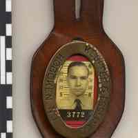          Keuffel & Esser photo ID badge of Arthur Miller; scaled
   