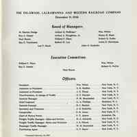          inside back cover Board of Managers, Executive Committee, Officers
   