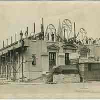 Sepia-tone photo of St. Ann