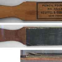 Wooden pencil pointer, stock no. 3508, made by Keuffel & Esser Co., N.Y., n.d., ca.1925-1940.