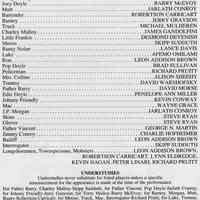          cast list
   