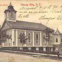 Postcard: Waverly Cong. Church, Jersey City, NJ