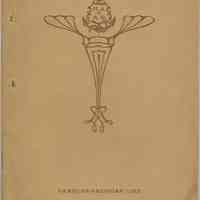 [Hamburg-American Line.] List of Cabin Passengers of the Twin-Screw Mail S.S. "Amerika." Sept. 19, 1907.