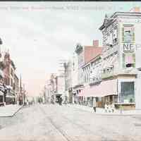 Postcard: Spring St., West Hoboken, NJ