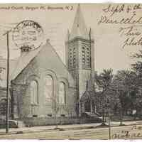 Postcard: Fifth St. Reformed Church, Bayonne, NJ