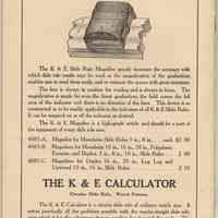          pg 36: ad for K&E Calculator [4018]
   