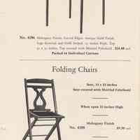          pg 35 Folding Chairs
   