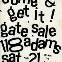          Gate Sale 023
   