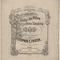 Sheet music: Under the Willow She