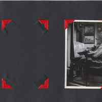          29: interior, man painting at easel
   