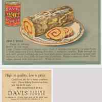          5. recipe card, front (enlarged) & back: jelly roll
   