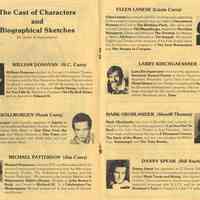          pp [13-14] cast biographies
   