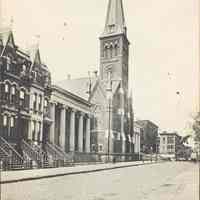 Postcard: St. Matthews Church, Jersey City, NJ