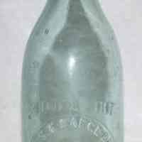 Bottle: Charles F. Kaegebehn. Hoboken, N.J. N.d., ca. 1890-1910.