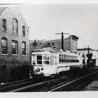          22: Trolley car on trestle at Bloomfield St.
   