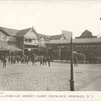 Postcard: Ferry, Hoboken, NJ