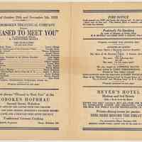          pp [2-3]: cast & synopis of scenes; ads Hoboken Hofbrau; Meyer's Hotel
   