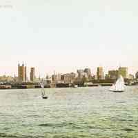 Postcard: Views, Hoboken, NJ