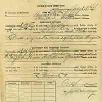          1: Midnight Service, Single Track Operation, July 28, 1918; carbon copy
   