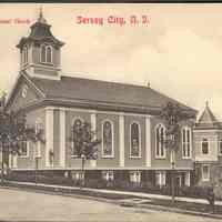 Postcard: Waverly Cong. Church, Jersey City, NJ