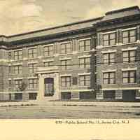 Postcard: Public School 11, Jersey City, NJ