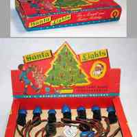 Santa Lights. Distributed by Universal Folding Box Co., Hoboken. N.d., ca. 1949-1953.
