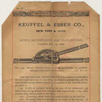          Instruction pamphlet for Both's Patent Section Liner & Scale Divider, no. 1159, issued by Keuffel & Esser Co., n.d., ca.1891-1894. picture number 5
   