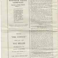          pg 30 ad Steneck Trust Co.; articles
   