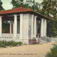 Postcard: Hudson County Park, Jersey City, NJ