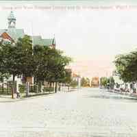 Postcard: Spring St., West Hoboken, NJ