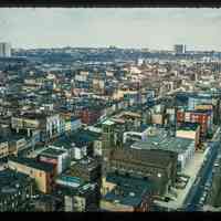          Color slide of aerial view from Hudson & 3rd looking NW picture number 1
   