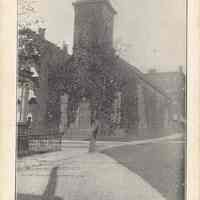 B+W Postcard: First Presbyterian Church, Hoboken, NJ