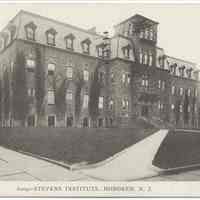 Postcard: 6204 - Stevens Institute, Hoboken, N.J. Postmarked May 2, 1905.